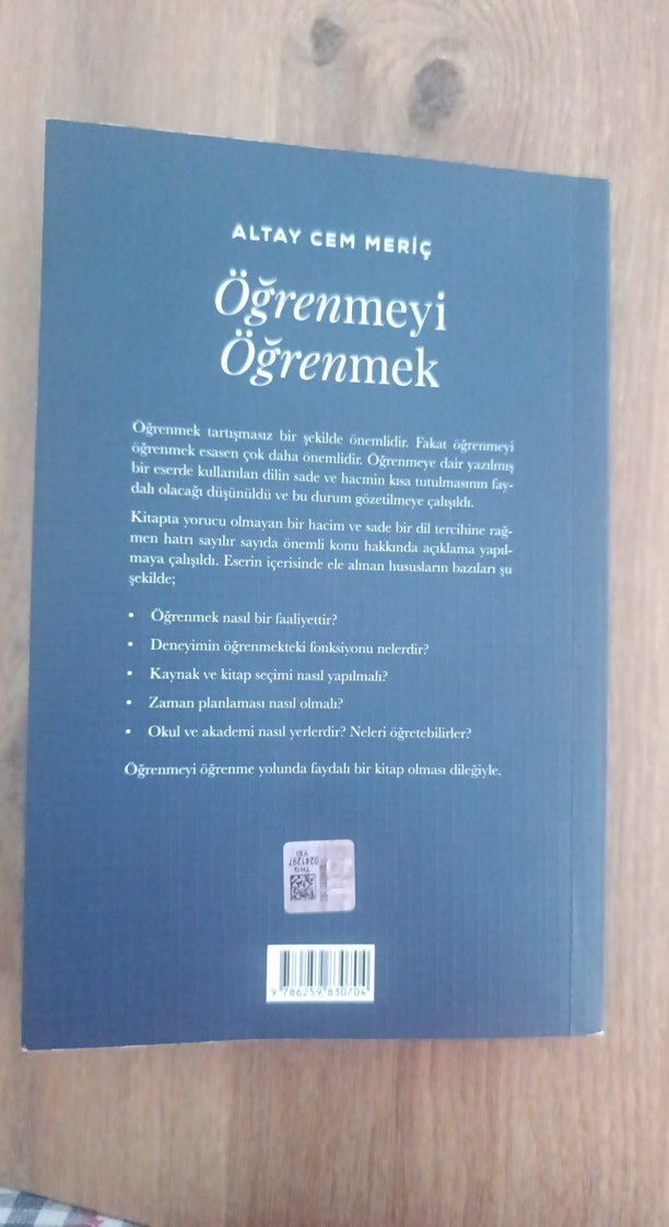 Öğrenmeyi Öğrenmek - Altay Cem Meriç - Görsel 2
