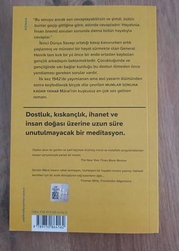 Mumlar Sonuna Kadar Yanar - Sándor Márai - Görsel 2