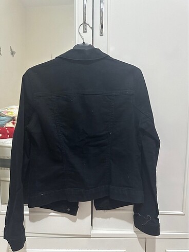 s Beden siyah Renk Mavi Jeans Kot Ceket