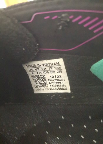 Adidas predator elitTurkuaz Siyah Futbol kramponu - Görsel 5