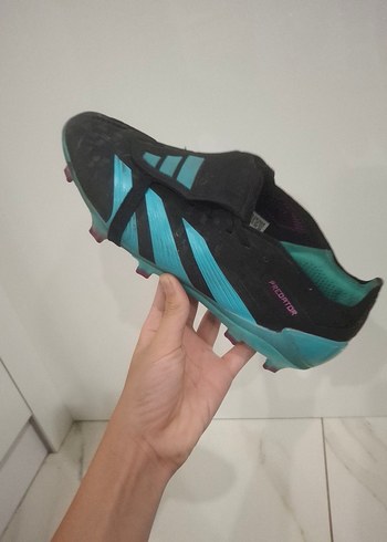 Adidas predator elitTurkuaz Siyah Futbol kramponu - Görsel 2