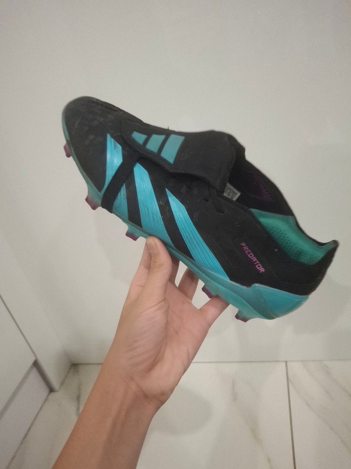 Adidas predator elitTurkuaz Siyah Futbol kramponu - Görsel 2