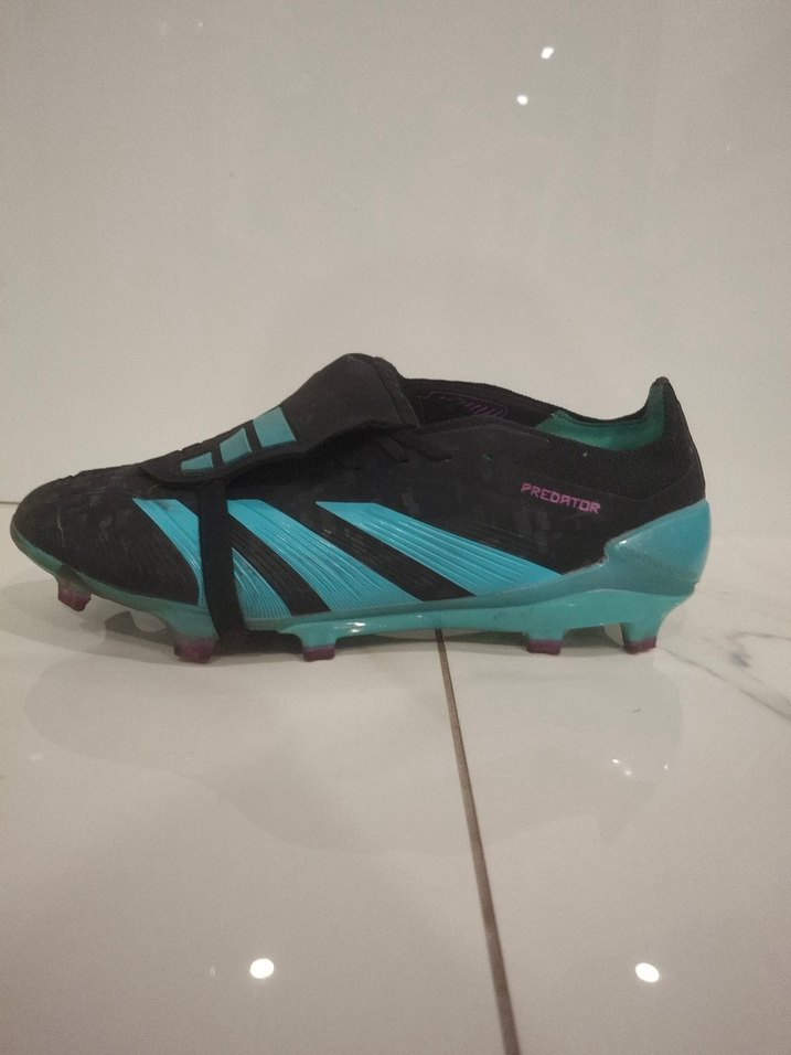 Adidas predator elitTurkuaz Siyah Futbol kramponu - Görsel 4