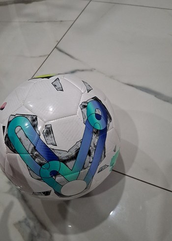 Beyaz Renkli Baskılı Futbol Topu - Görsel 3