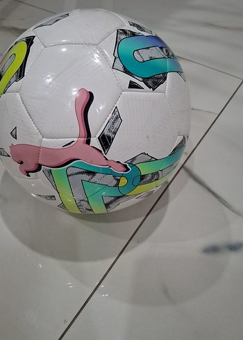 Beyaz Renkli Baskılı Futbol Topu - Görsel 5