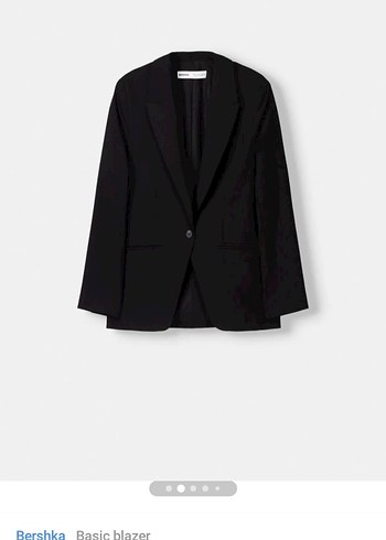 Bershka Kadın Siyah Blazer