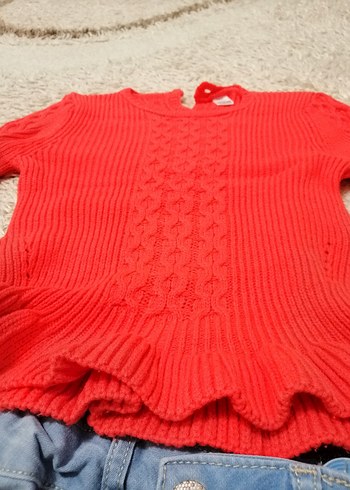 LC Waikiki Kız çocuk jean pantolon ve kazak