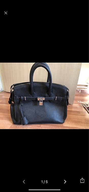 İnci siyah hermes model