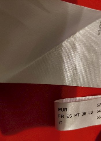 Kadın Kırmızı V Yaka Fermuarlı Bluz - Görsel 4