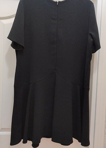 Siyah Midi Kadın Günlük Elbise - Görsel 2