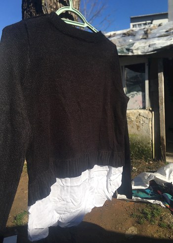 Siyah Kadın Kazak - Görsel 5