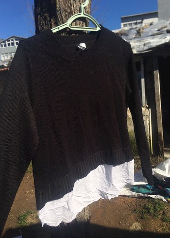 Siyah Kadın Kazak - Görsel 6