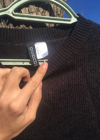 Siyah Kadın Kazak - Görsel 4