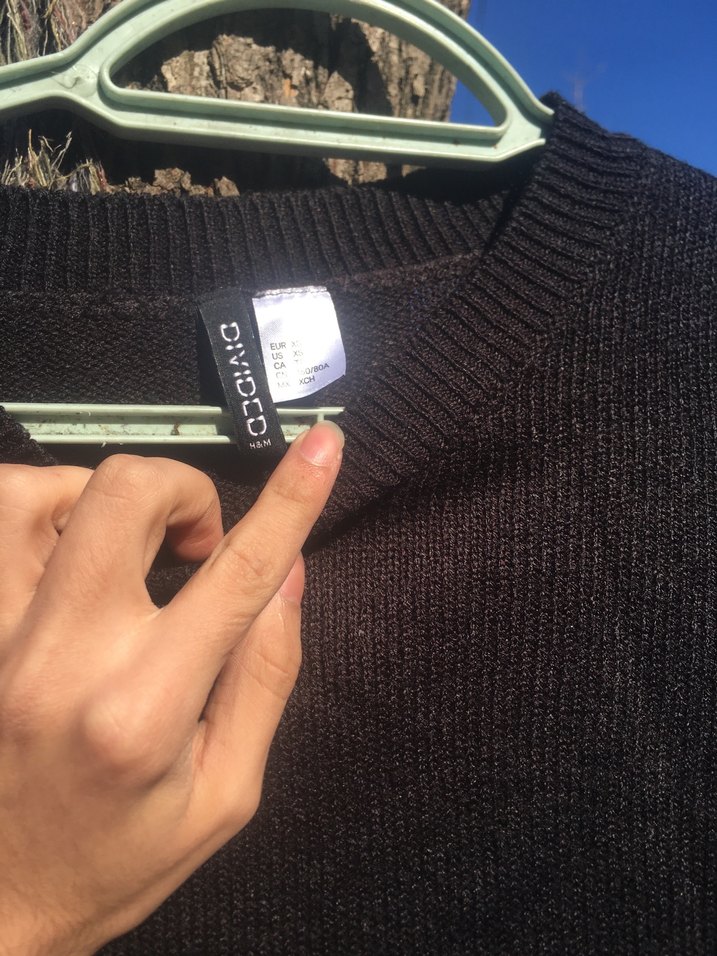 Siyah Kadın Kazak - Görsel 4