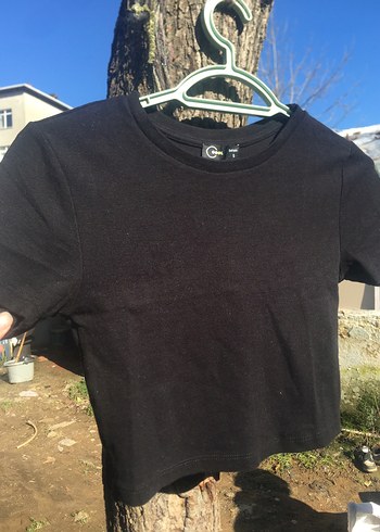 Siyah Kısa Kollu Tişört - Görsel 6