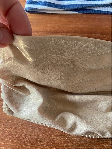 Zara 3 adet bra / bustiyer simli cizgili