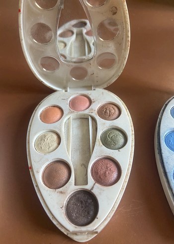 Beden Renk 3 adet Göz Farı Paletleri