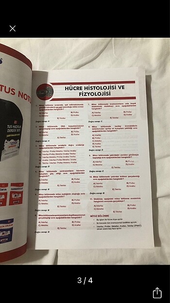  Beden Tusdata fizyoloji klinisyen soru kitabı