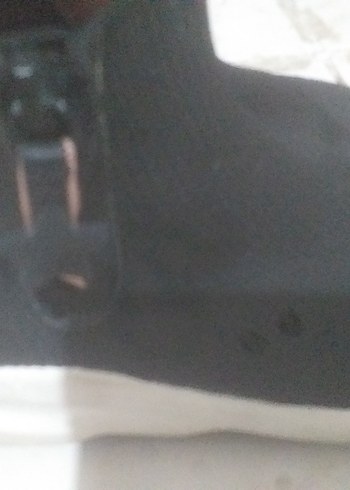 Siyah Kadın Dolgu Topuklu Günlük Ayakkabı   sıfır gibi - Görsel 3