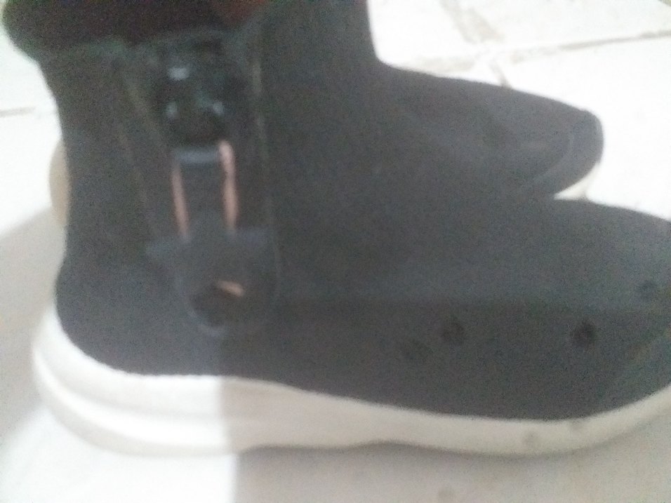 Siyah Kadın Dolgu Topuklu Günlük Ayakkabı   sıfır gibi - Görsel 3