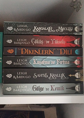 Kargalar Meclisi Serisi 6 Kitap Seti - Grisha Verse serisi