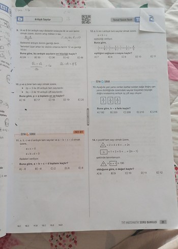  Beden Mert Hoca 70 Günde TYT Matematik Video Ders Kitabı ve S. Bankası