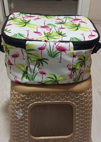 Flamingo Desenli Termos Çanta - Görsel 2