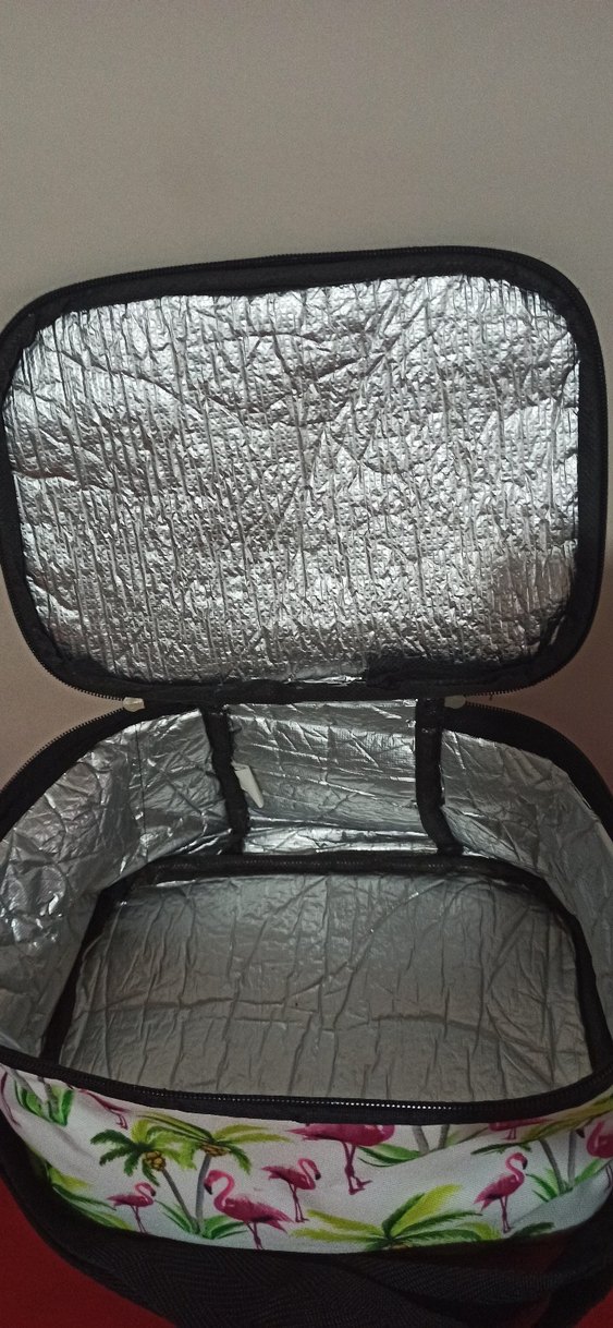 Flamingo Desenli Termos Çanta - Görsel 4