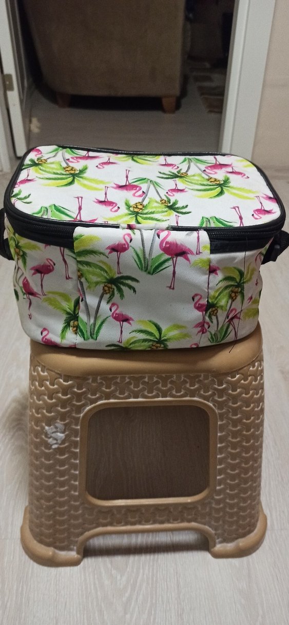 Flamingo Desenli Termos Çanta - Görsel 2