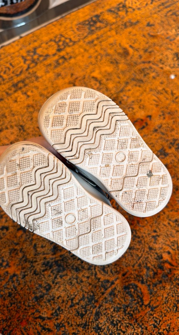 Gri Sarı Bebek İlk Adım Ayakkabısı - Görsel 4