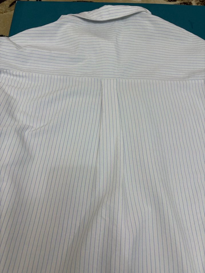 Mavi çizgili gömlek - Görsel 3