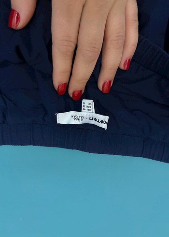 Lacivert balon Etek - Görsel 2