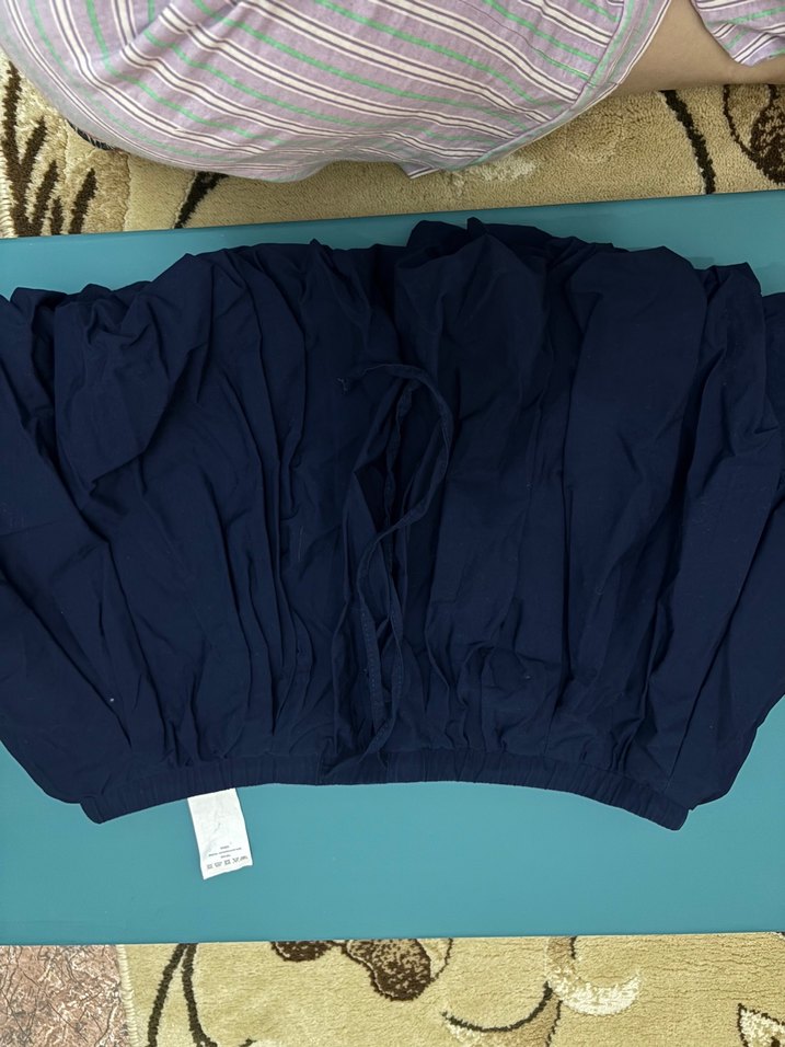 Lacivert balon Etek - Görsel 5