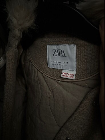 24-36 Ay Beden Zara mont