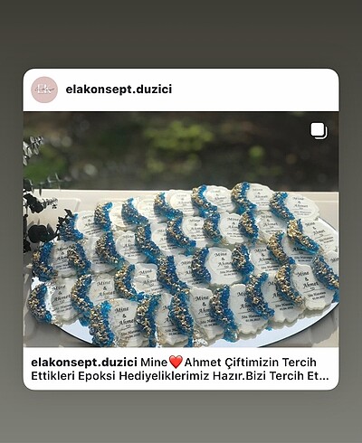 Hediyelik epoksi magnet