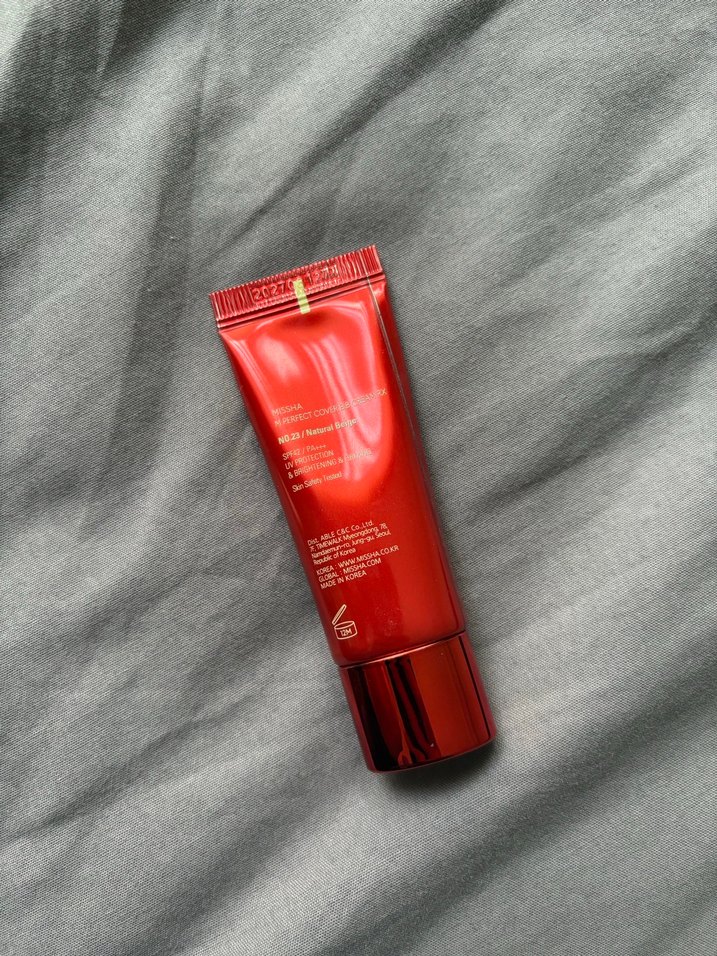 Missha M Perfect Cover Kırmızı BB Krem - Görsel 2