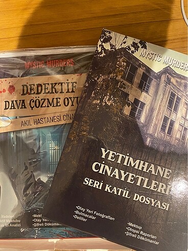 Cinayet çözme oyunları