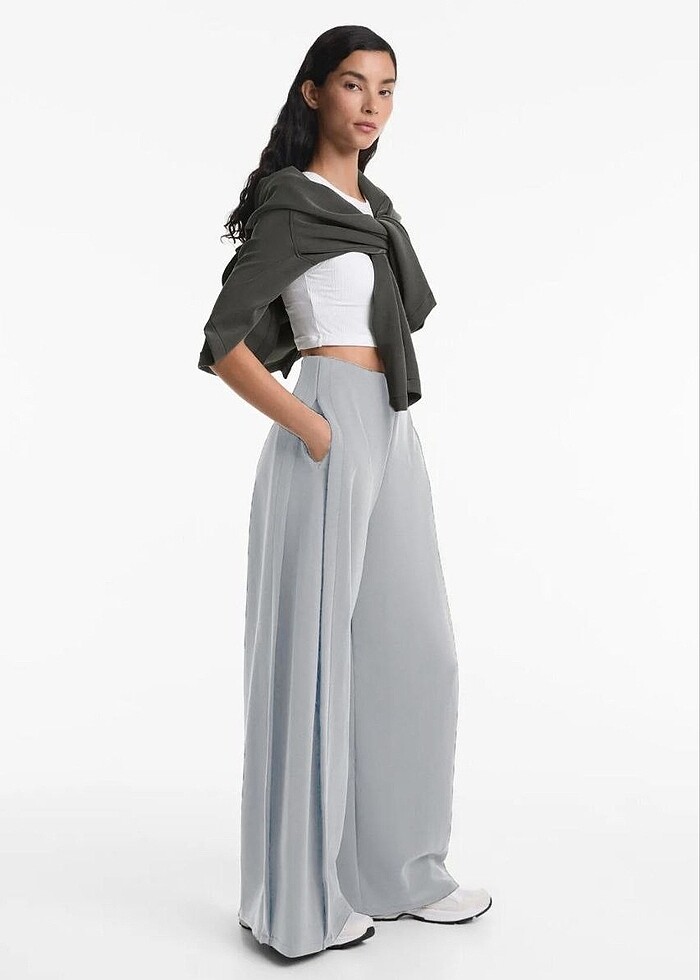 Modal kumaş pantolon - Görsel 2