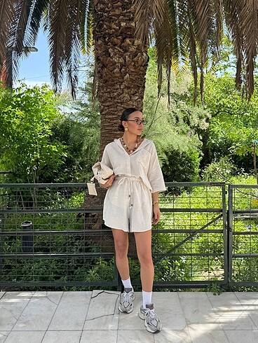 İkili keten takım - Görsel 5