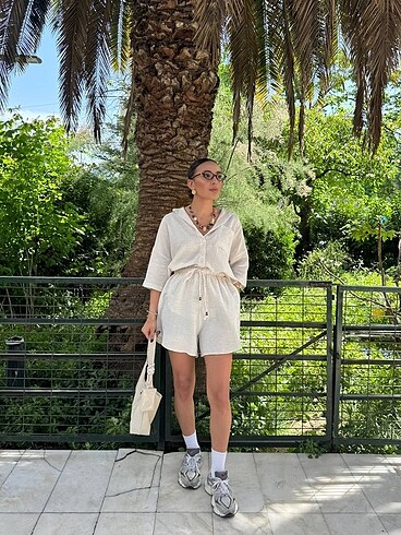 İkili keten takım - Görsel 6