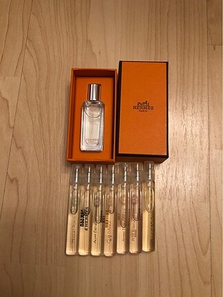 Hermes özel seri set parfüm