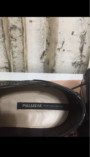 36 Beden siyah Renk Pull&Bear ayakkabı