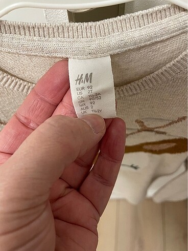18-24 Ay Beden çeşitli Renk H&M 18-24 aylık kazak
