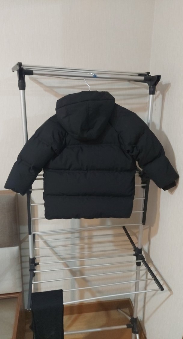 zara siyah Kapüşonlu Erkek Çocuk Mont - Görsel 5