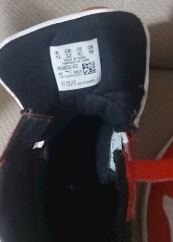 Kırmızı Baskılı Erkek Çocuk Spor Ayakkabı - Görsel 4