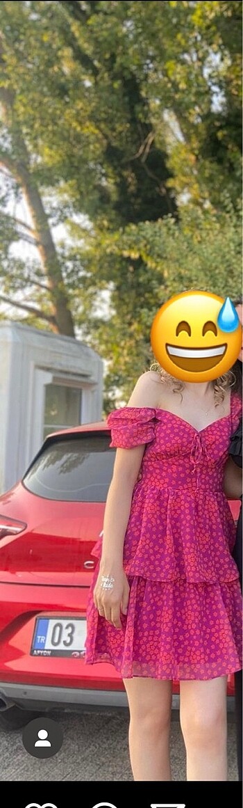 Trendyol & Milla Çok renkli elbise