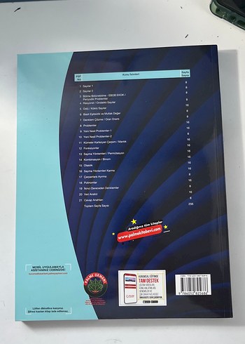 PSF Matematik TYT Soru Föyleri - Palme Yayınevi