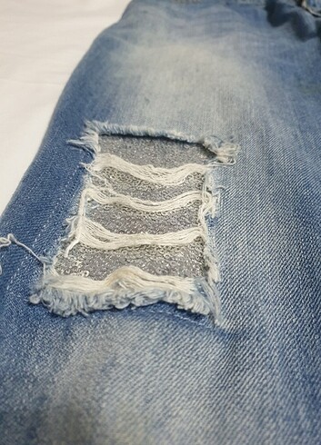 xs Beden GUESS Payetli Jean 