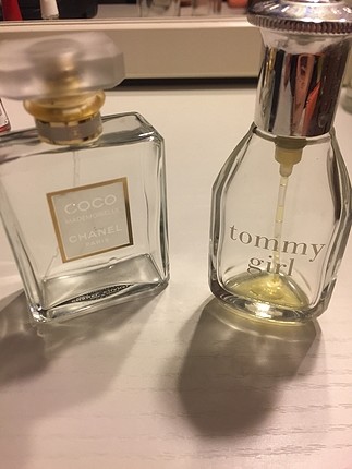 Chanel Coco Mademoiselle ve Tommy Girl