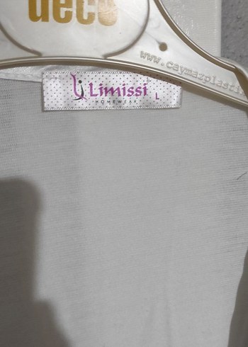Uzun Kollu Beyaz Nakışlı lohusa sabahlık hiç kullanılmadı yeni - Görsel 2